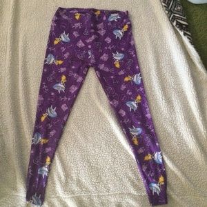 LulaRoe Alice in Wonderland leggings